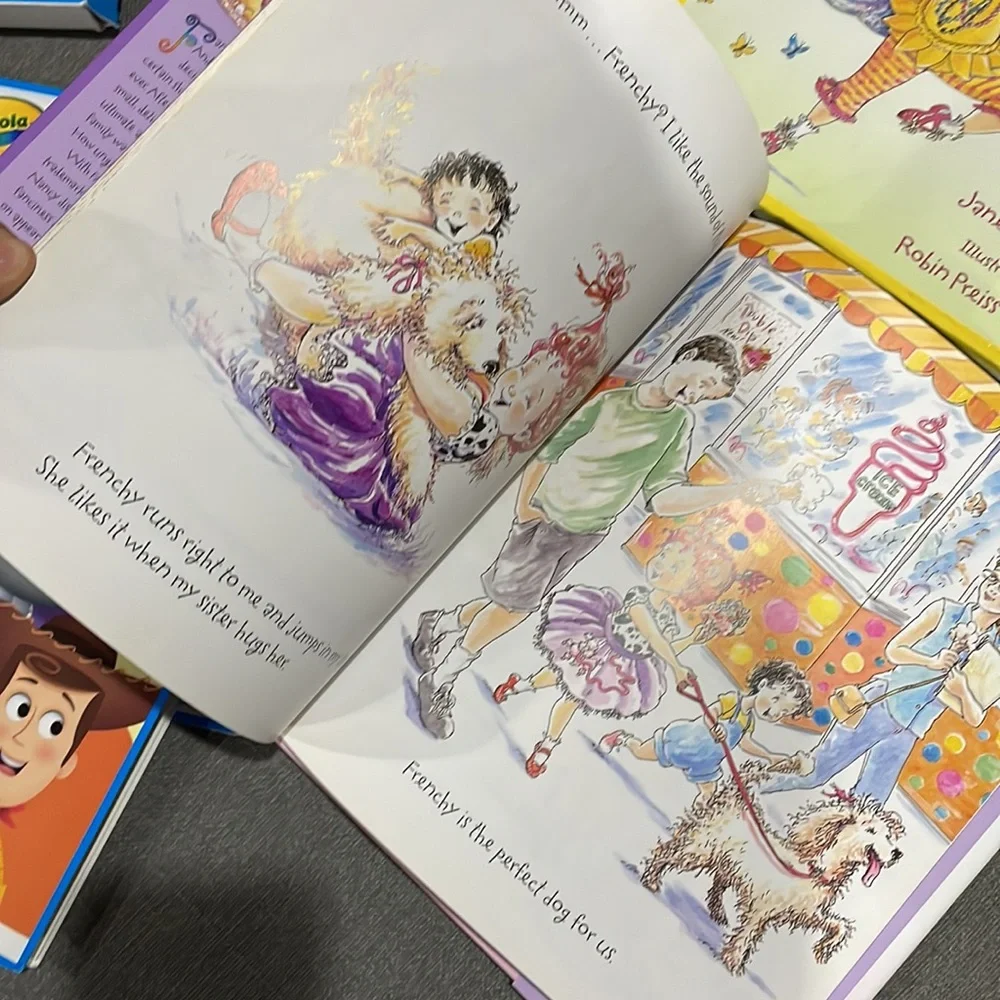 COPY - Fancy Nancy Bundle Books Crayola color wonder mess free color